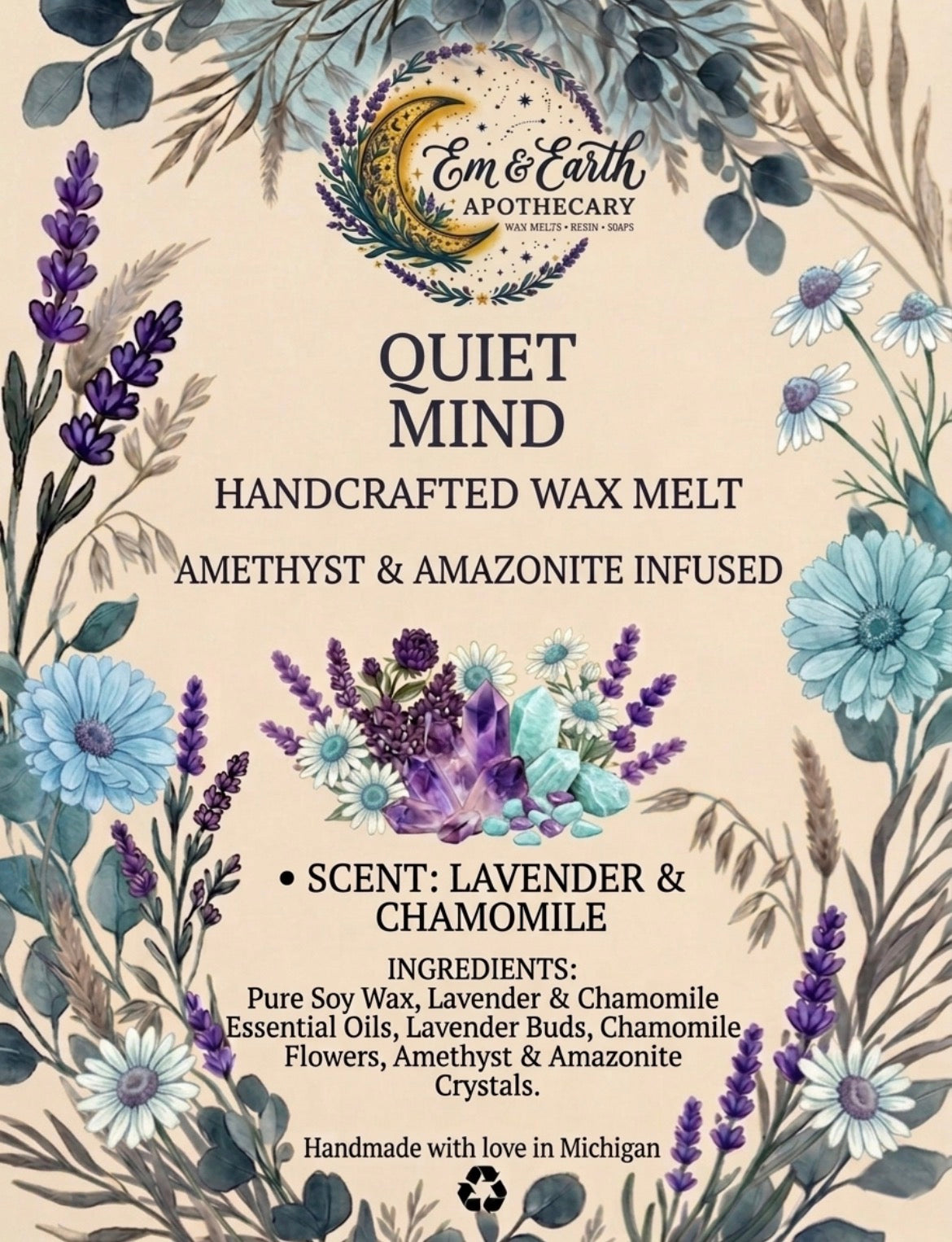 The Quiet Mind Wax Melt
