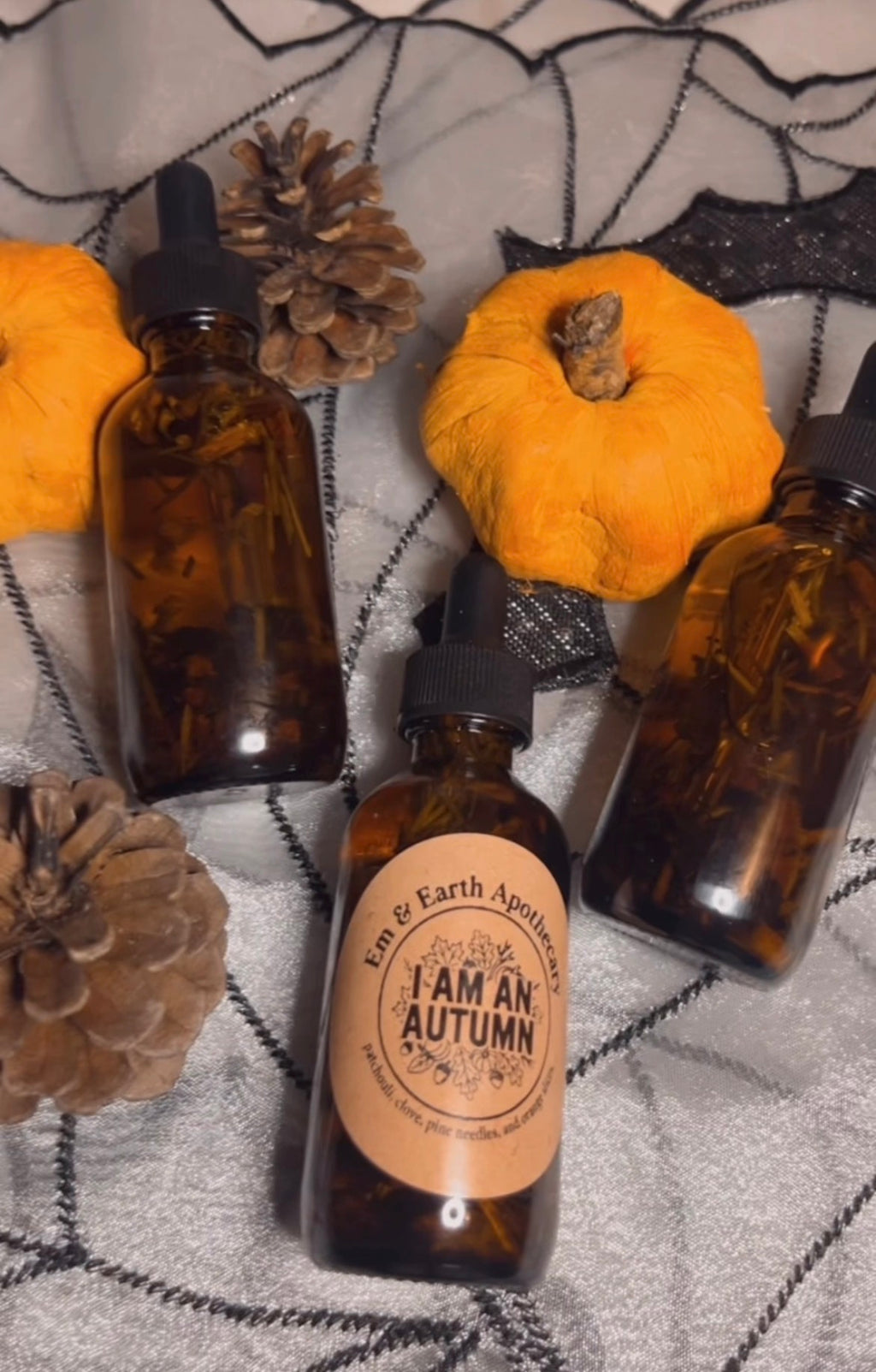I am an Autumn body oil