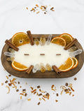 Cinnamon & Citrine Dough Bowl Candle