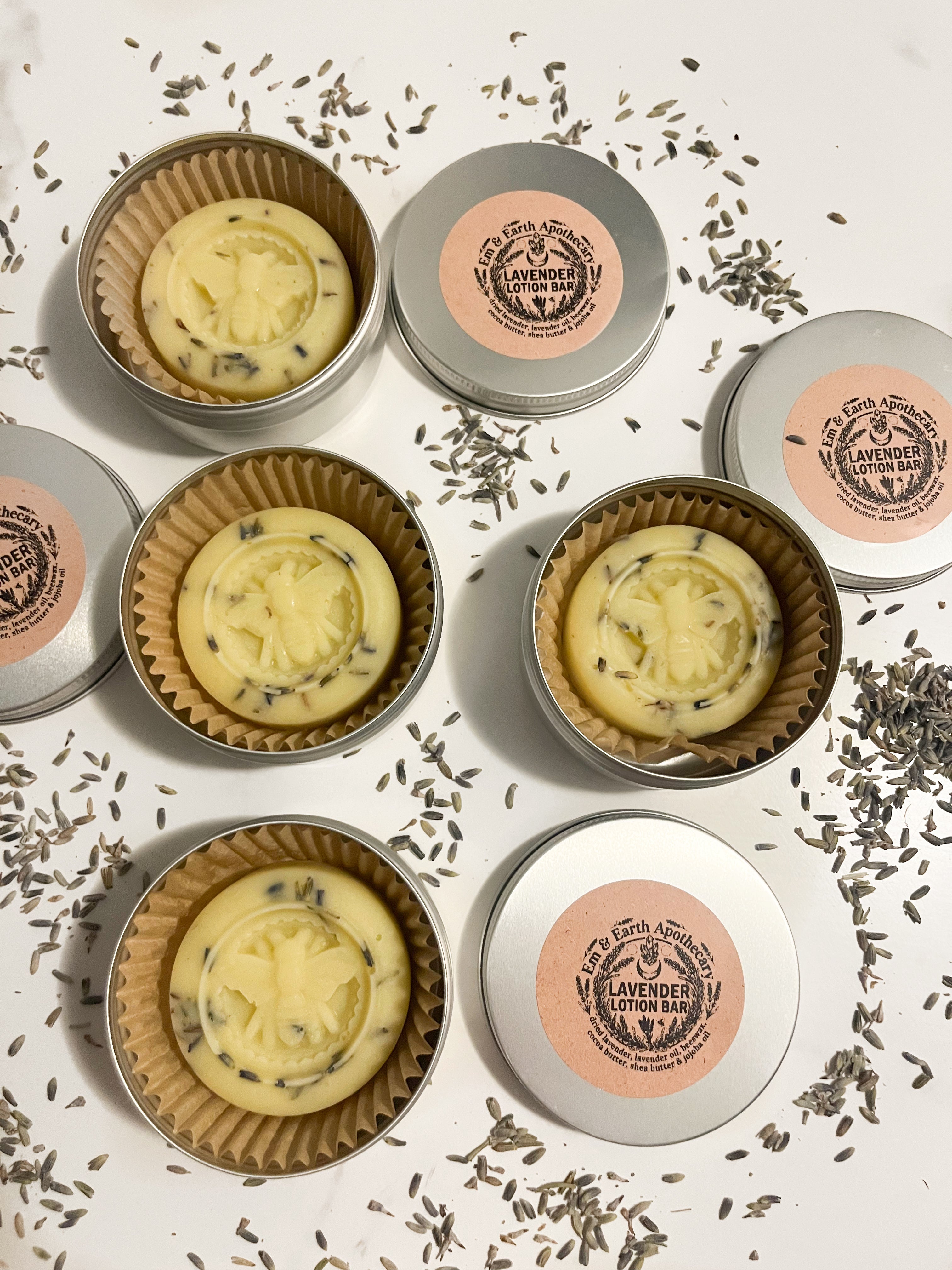 Lavender lotion bar