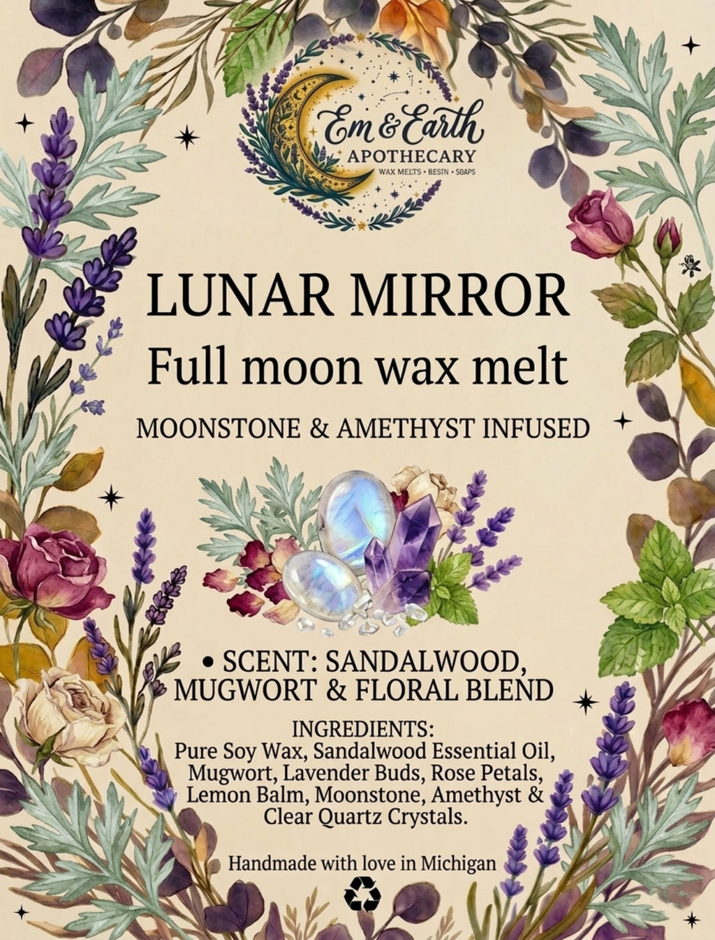Lunar Mirror Wax Melt