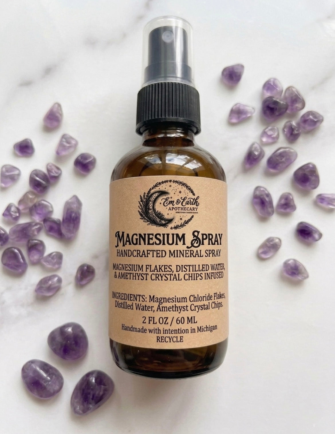 Magnesium & Amethyst Body Spray