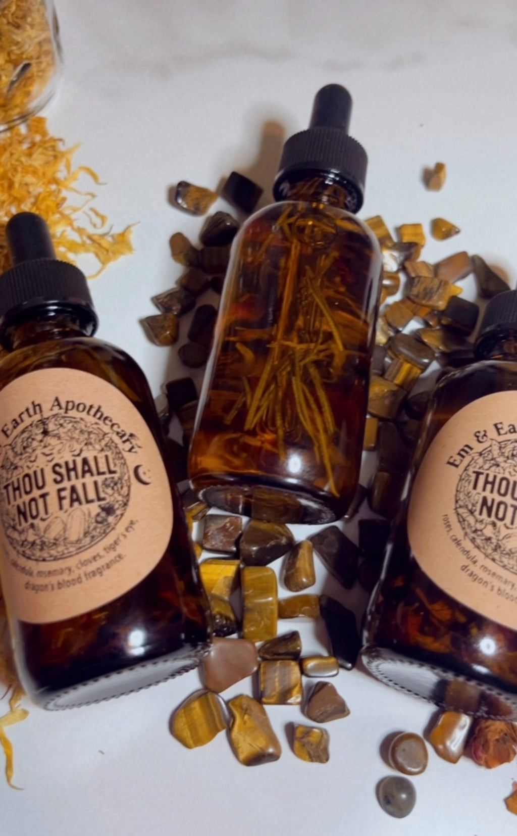 Thou shall not fall oil