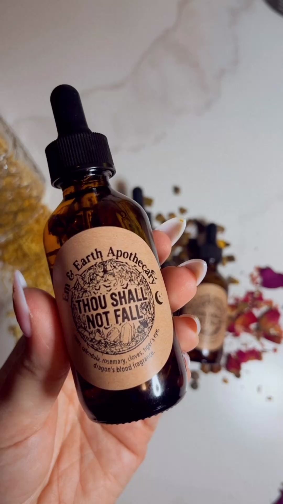 Thou shall not fall oil